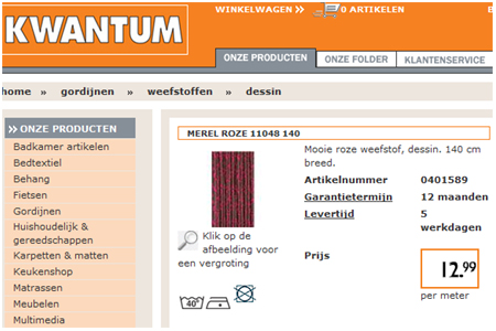voor maar 12.99