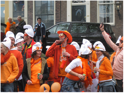 oranje smurfen