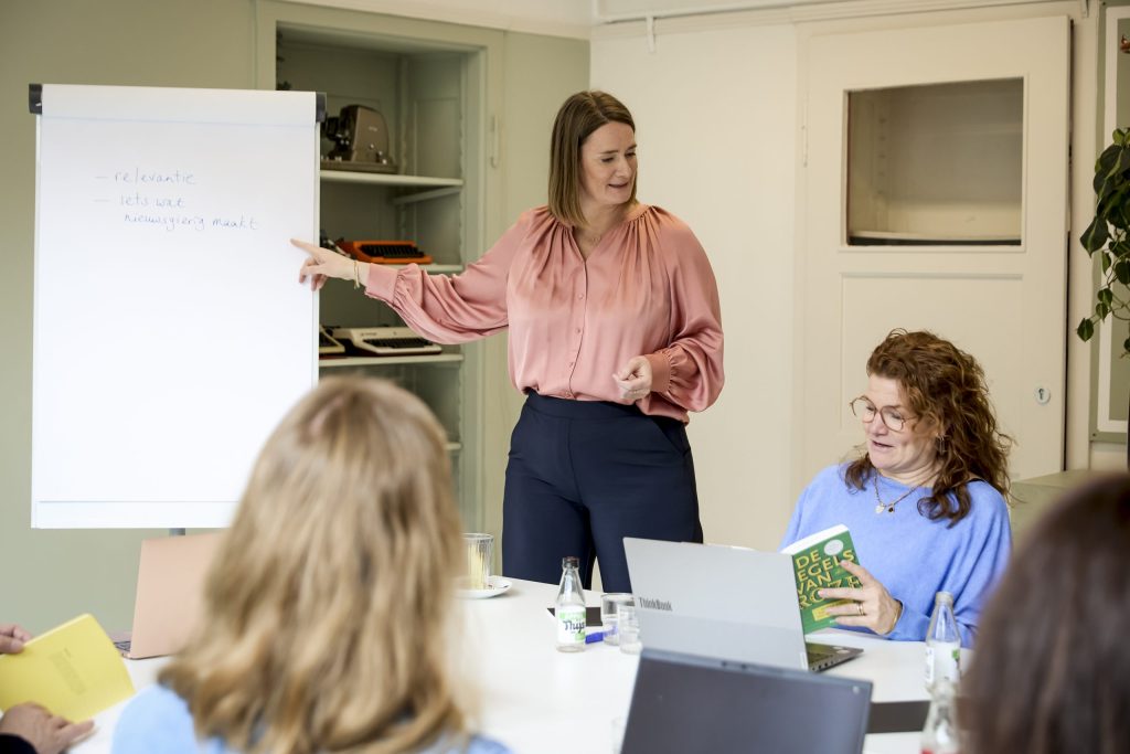 Schrijftraining van Merel Roze, dat wil je