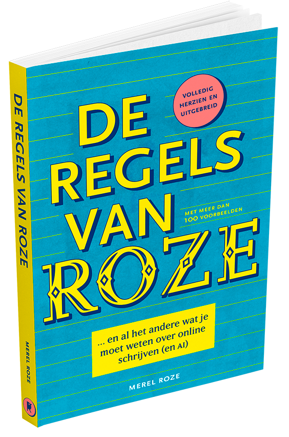 De regels van Roze omslag